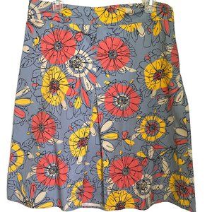 MERONA Floral A Line Skirt Women's size 10